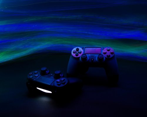 Console controller on a demonstration stand